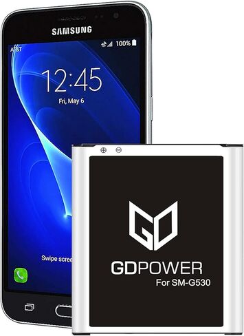 بطارية YINGYKJ Galaxy J3، بطارية بديلة مطورة 4000 مللي أمبير في الساعة EB-BG530CBU EB-BG530CBZ لهاتف Samsung Galaxy Grand Prime SM-G530، Galaxy J3 Prime J327A، J327T، J337A، J337T، Galaxy J3 Emerge Battery in Kuwait