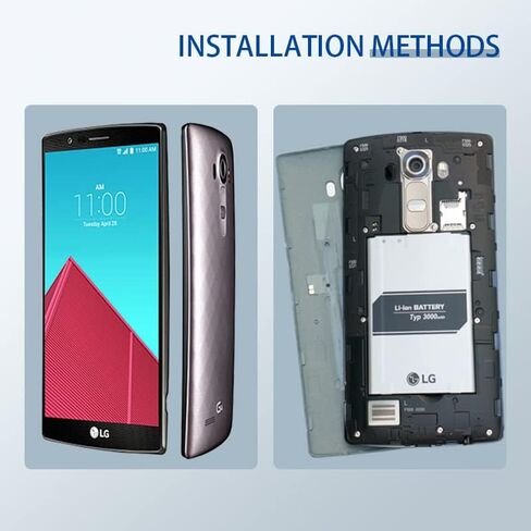 بطارية Soseeiu LG V20، (𝟮𝟬𝟮𝟰 𝗡𝗲𝘄 𝗨𝗽𝗴𝗿𝗮𝗱𝗲𝗱) بطارية بديلة لجهاز LG V20 BL-44E1F H910 H918 LS997 US996 VS995,Stylo 3/Stylo 3 بالإضافة إلى بطارية احتياطية 3200 مللي أمبير في الساعة 3.85 فولت/12.3 وات في الساعة in Saudi Arabia