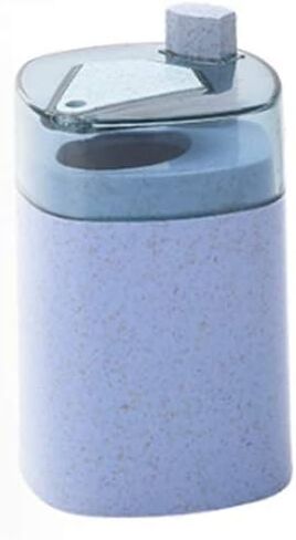 AKOAK 1 Pack Solid Color Toothpick Holder, Toothpick Storage Box, Pop-up Automatic Toothpick Rack Dispenser, Strong and Safe (Purple) in Kuwait