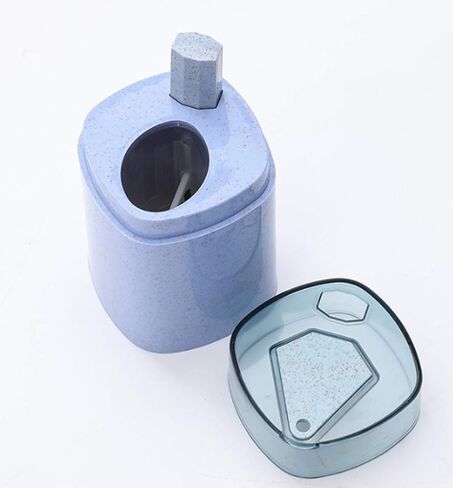 AKOAK 1 Pack Solid Color Toothpick Holder, Toothpick Storage Box, Pop-up Automatic Toothpick Rack Dispenser, Strong and Safe (Purple) in Kuwait