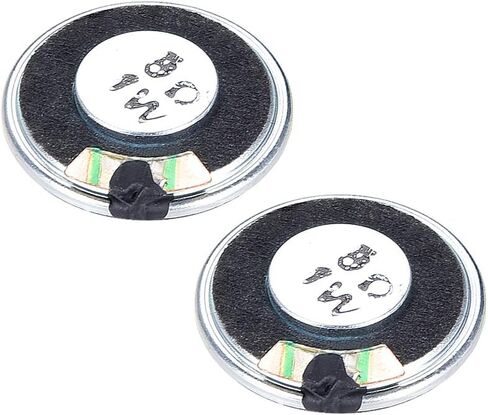 uxcell 1W 8 Ohm Speaker 26mm Round Shape Loudspeaker for DIY Audio Speakers 2pcs in Saudi Arabia