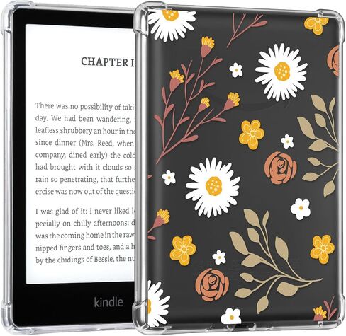 حافظة CoBak الشفافة لجهاز Kindle الجيل الحادي عشر 2022 مقاس 6 بوصات - غطاء شفاف ناعم للغاية من مادة TPU، US-K22-TMK-076-JT-8-2309250917-T in Kuwait