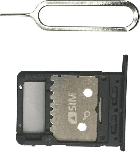 FainWan SIM Card Tray+Micro SD Card Tray Holder Slot Replacement Parts for Galaxy Tab S6 Lite SM-P610/P615 The Models (Black) in Saudi Arabia