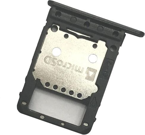 FainWan SIM Card Tray+Micro SD Card Tray Holder Slot Replacement Parts for Galaxy Tab S6 Lite SM-P610/P615 The Models (Black) in Saudi Arabia