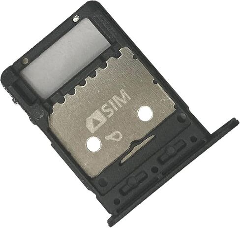 FainWan SIM Card Tray+Micro SD Card Tray Holder Slot Replacement Parts for Galaxy Tab S6 Lite SM-P610/P615 The Models (Black) in Saudi Arabia