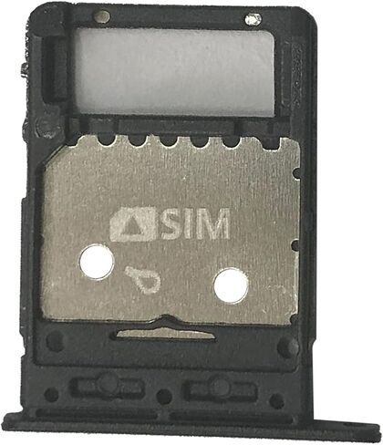 FainWan SIM Card Tray+Micro SD Card Tray Holder Slot Replacement Parts for Galaxy Tab S6 Lite SM-P610/P615 The Models (Black) in Saudi Arabia
