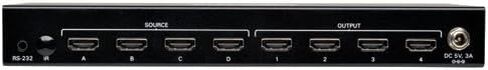 Tripp Lite 2-Port HDMI Switch for Video and Audio, 4K x 2K UHD @ 60 Hz (HDMI F/2xF) with Remote Control (B119-002-UHD),BLACK in Saudi Arabia