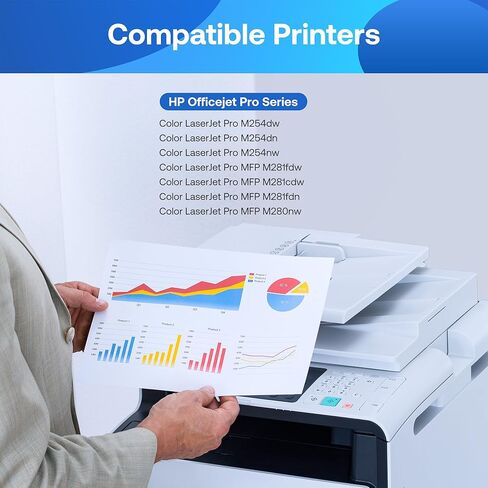 خراطيش حبر 202X عالية الإنتاجية 4 عبوات 202A متوافقة مع حبر HP Color Laserjt Pro MFP M281fdw، حبر M281cdw in Kuwait