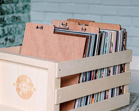 فواصل الصناديق الخشبية من Crosley AC1045A-NA A-Z (مجموعة من 5)، طبيعية in Saudi Arabia