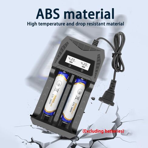 شاحن بطارية Diymore AA AAA، شاحن بطارية LCD قابل لإعادة الشحن لبطاريات 26650 21700 18650 18500 16340 14500 Ni-MH Ni-CD القابلة لإعادة الشحن in Kuwait