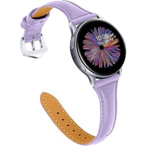 JOYOZY Leather Band Compatible with Galaxy Watch 6/7/5/4/Active2 40mm44mm in Kuwait