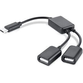 IFLASH USB Type C to USB-A Adapter, Reversible Plug and Play Design, Compatible with Google Pixel, Samsung Galaxy S8/S9, Lenovo Yoga, Dell XPS 12/13/15, and More in Kuwait
