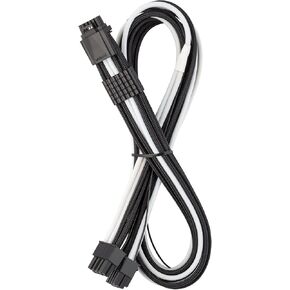 كابل CableMod E-Series Pro ModMesh بأكمام 12VHPWR StealthSense PCI-e لـ EVGA G/G+ / P/P+ / T (أبيض، 16 سنًا إلى رباعي 8 سنون، 60 سم)