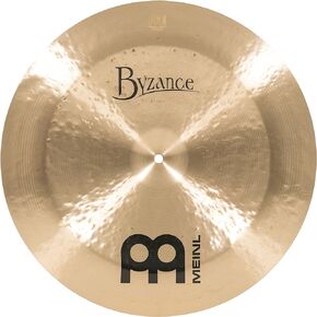 Meinl Cymbals Byzance 18" Dual China — Made in Turkey — Hand Hammered B20 Bronze, 2-Year Warranty, B18DUCH in Saudi Arabia