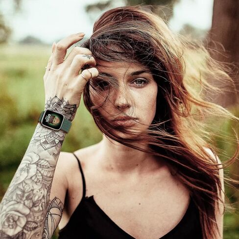 4 عبوات من حلقات منفردة مضفرة متوافقة مع سوار ساعة Apple 38 مم 40 مم 41 مم 42 مم 44 مم 45 مم 49 مم، سوار معصم من النايلون المنسوج القابل للغسل للنساء والرجال لسلسلة iWatch 9 8 7 6 5 4 3 2 1 SE Ultra in Kuwait