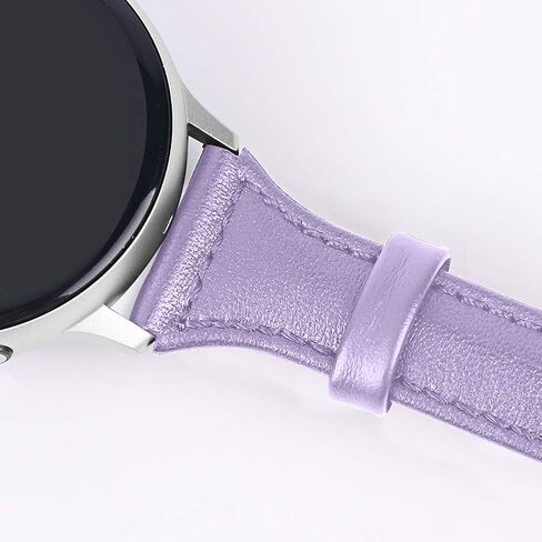 JOYOZY Leather Band Compatible with Galaxy Watch 6/7/5/4/Active2 40mm44mm in Kuwait