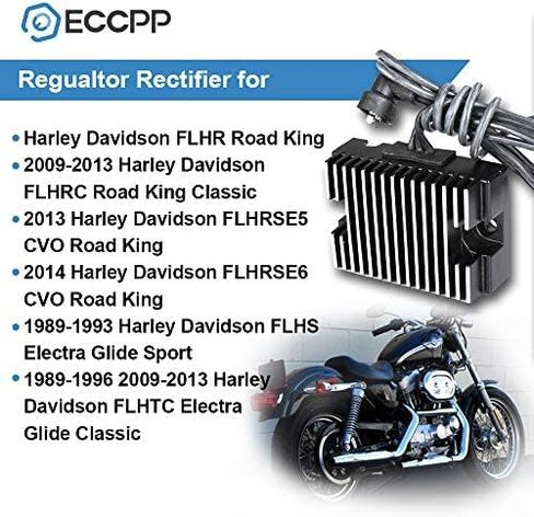 مقوم منظم الجهد من ECCPP يصلح لمنظم الجهد 2014 Harley-Davidson CVO 1991-1999 Harley-Davidson Dyna 2009-2014 Harley-Davidson Street Glide 74519-88 74519-88A H1988 in Kuwait