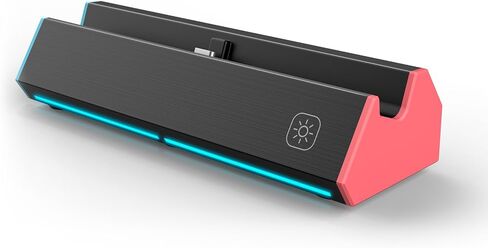 محطة إرساء تلفزيون للتبديل، قاعدة توصيل OLED محمولة مع محول HDMI 4K/1080P ومنفذ USB، بديل لمنصة التبديل الرسمية in Saudi Arabia