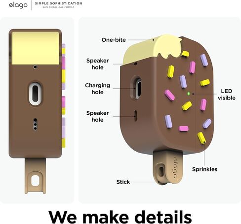 elago Ice Cream Case for AirPods Pro 2 in Saudi Arabia