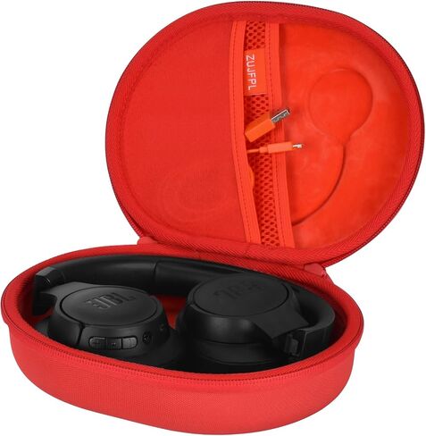 EVA Hard Case for JBL Live 770NC/670NC/660NC/650BT/460NC/400BT/500BT and JBL Tune 770NC/710BT/720BT/700BT/750BT/520BT/510BT/760NC/660NC/500/E45BT Wireless Headphone - Black in Kuwait