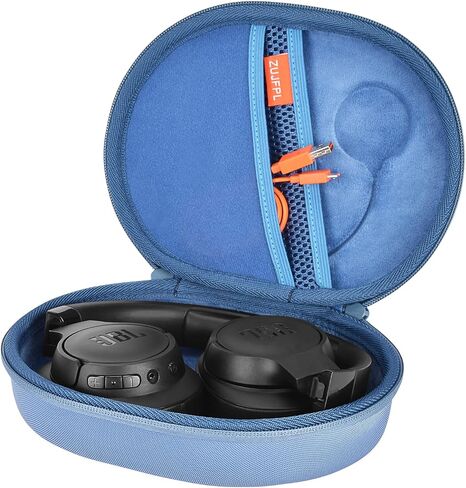 EVA Hard Case for JBL Live 770NC/670NC/660NC/650BT/460NC/400BT/500BT and JBL Tune 770NC/710BT/720BT/700BT/750BT/520BT/510BT/760NC/660NC/500/E45BT Wireless Headphone - Black in Kuwait