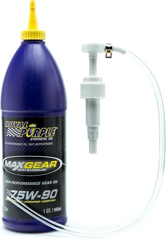 Royal Purple 01300 Max Gear 75W-90 High Performance Synthetic Automotive Gear Oil , 1 Quart (32 Ounces) in Saudi Arabia
