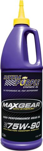 Royal Purple 01300 Max Gear 75W-90 High Performance Synthetic Automotive Gear Oil , 1 Quart (32 Ounces) in Saudi Arabia