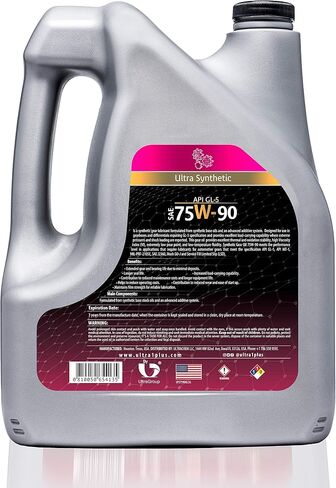 زيت التروس الاصطناعي Ultra1Plus™ SAE 75W-90، API GL-5 | سطل 5 جالون in Saudi Arabia