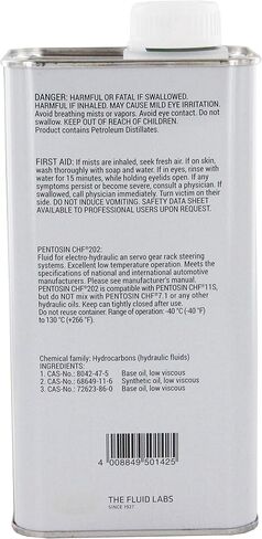 Pentosin 8403107 CHF 202 Synthetic Hydraulic Fluid, 1 Liter in Saudi Arabia