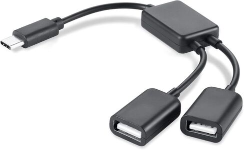 محول IFLASH USB من النوع C إلى USB-A، تصميم توصيل وتشغيل قابل للعكس، متوافق مع Google Pixel، Samsung Galaxy S8/S9، Lenovo Yoga، Dell XPS 12/13/15، والمزيد in Kuwait