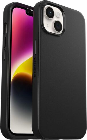 حافظة OtterBox Symmetry Series لهاتف iPhone 14 وiPhone 13 (فقط) - عبوة غير مخصصة للبيع بالتجزئة - أسود in Kuwait