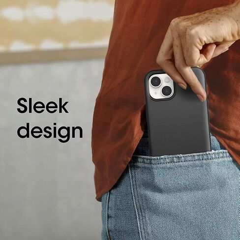 حافظة OtterBox Symmetry Series لهاتف iPhone 14 وiPhone 13 (فقط) - عبوة غير مخصصة للبيع بالتجزئة - أسود in Kuwait