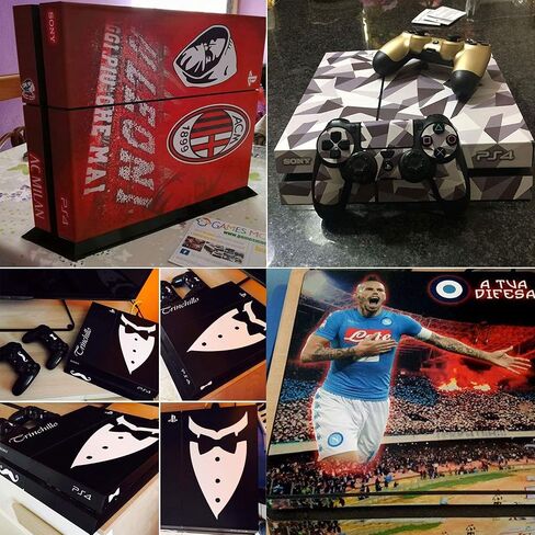 Skin Ps4 Old - Carbon Fiber Marijuana - غطاء لاصق إصدار محدود ADESIVA Playstation 4 Slim Sony Bundle in Kuwait