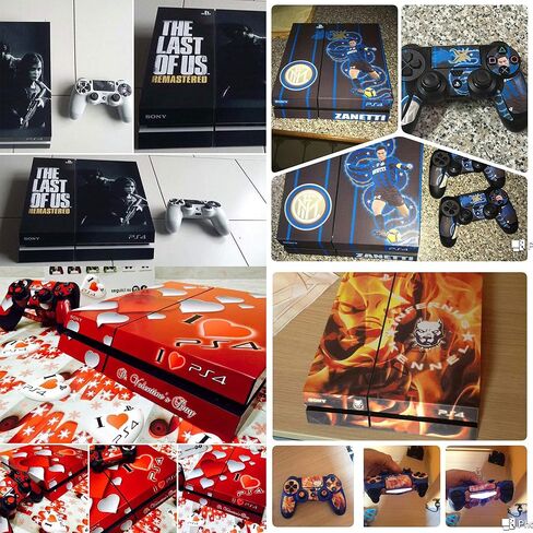 Skin Ps4 Old - Carbon Fiber Marijuana - غطاء لاصق إصدار محدود ADESIVA Playstation 4 Slim Sony Bundle in Kuwait