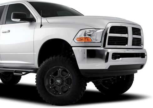 Short Antenna for Dodge Ram 1500 2500 3500 (1994-2011), Dodge Ram Antenna, 13 inches Flexible Rubber Antenna Replacement, Designed for Optimized FM/AM Reception in Kuwait