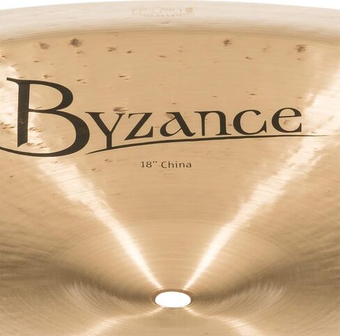 Meinl Cymbals Byzance 18" Dual China — Made in Turkey — Hand Hammered B20 Bronze, 2-Year Warranty, B18DUCH in Saudi Arabia