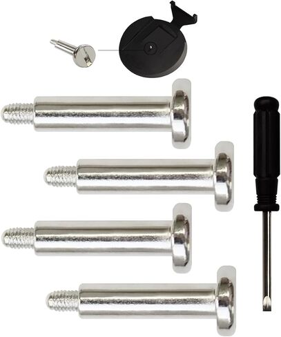 iParto 2 Pack Replacement Vertical Base Stand Holder Bottom Screws for Sony Playstation 5 PS5 Stand Support Fixing Screw Replacement with Screwdriver in Saudi Arabia