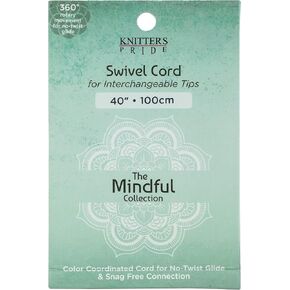 حبال Knitter's Pride-Mindful الدوارة مقاس 30 بوصة (40 بوصة مع أطراف) - أزرق مخضر - KP800605 in Saudi Arabia