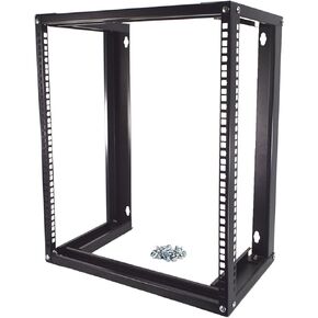 CNAweb 12U Wall Mount Open Frame 19" Server Equipment Rack 12 inch Depth – Black in Kuwait