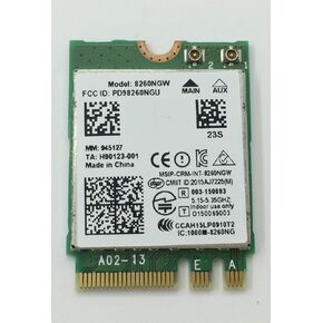 867Mbps Dual Band Wireless-AC 8260NGW WiFi Card for Dell Latitude 7275 E5270 E5450 E5570 E7270 E7470 Precision 3510 7510 M7510 08XG1T 0CNP0J 0KTTYN 5M4TC 8XG1T CNP0J 05M4TC 08XG1T 0CNP0J 8XG1T in Saudi Arabia