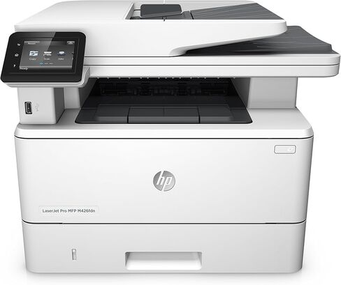 طابعة ليزر HP LaserJet Pro M426fdn متعددة الوظائف مع إيثرنت مدمج وطباعة مزدوجة (F6W14A) (متجددة) in Kuwait