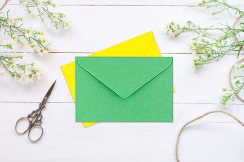 Colorful Self-Seal Envelopes 5" x 7" Assorted Colors Bulk Pack Envelopes for Invitations, Birthday, Graduation, Baby Shower, Greeting Card… (50) in Saudi Arabia