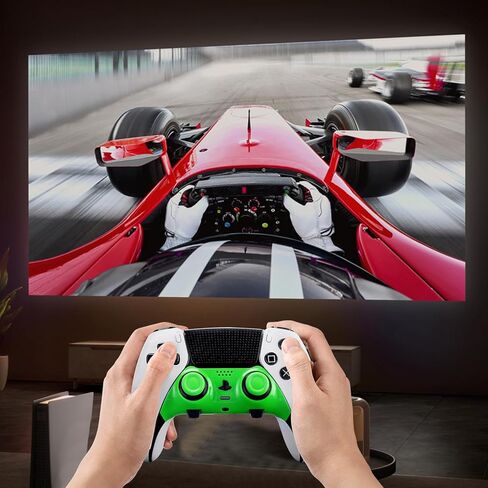 غلاف ديكور لوحدة التحكم اللاسلكية Playstation DualSense Edge وعصا الإبهام، غطاء بديل وعصا التحكم لوحدة تحكم PS5 Edge (أخضر) in Kuwait