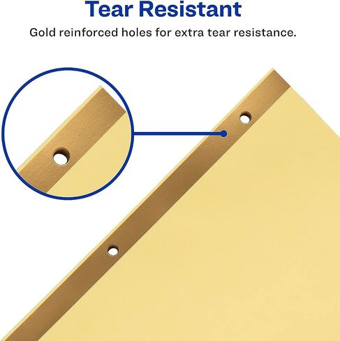 Avery 11308 Preprinted Laminated Tab Dividers w/Gold Reinforced Binding Edge, 31-Tab, Letter in Saudi Arabia