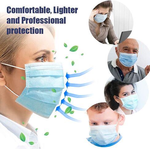 ISAMANNER 100pcs Mouth Covers in Saudi Arabia