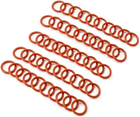 LCYLFH 50 حزمة من قابس تصريف الزيت على شكل حرف O #11105 متوافق مع قابس تصريف الزيت Harley Davidson Oring (برتقالي) in Kuwait