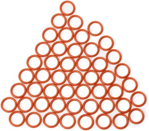 LCYLFH 50 حزمة من قابس تصريف الزيت على شكل حرف O #11105 متوافق مع قابس تصريف الزيت Harley Davidson Oring (برتقالي) in Kuwait