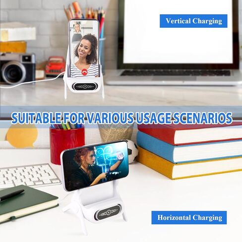 Portable Mini Chair Wireless Charger Phone Holder, Mini Chair Wireless Fast Charger Multifunctional Phone Holder, Multifunctional Wireless Fast Charging Station in Kuwait