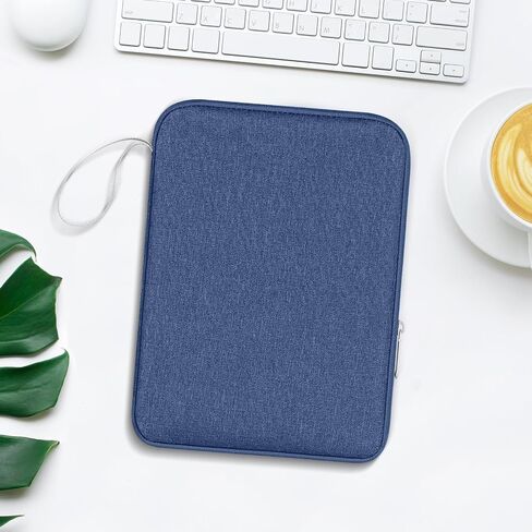 حافظة كمبيوتر لوحي DTTO مقاس 12.9 بوصة مع مقبض، حقيبة حمل واقية مبطنة لجهاز iPad Pro 12.9 (الجيل السادس/الخامس/الرابع/الثالث) 2022-2018، Surface Pro 9/8/X/7، Galaxy Tab S9+/S8+/S7+ 12.4 بوصة رمادي in Kuwait