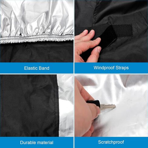 AVNICUD Tire Covers 4 Pack - Waterproof Anti-UV Snow Sun Rain Tire Covers for Truck, SUV, Trailer, Camper, RV, Tough Tire Wheel Protector, Universal Fits 27-29 Inch Tire Diameter in Kuwait